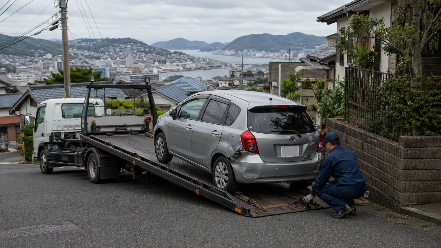 長崎で事故車を売る流れと必要な準備