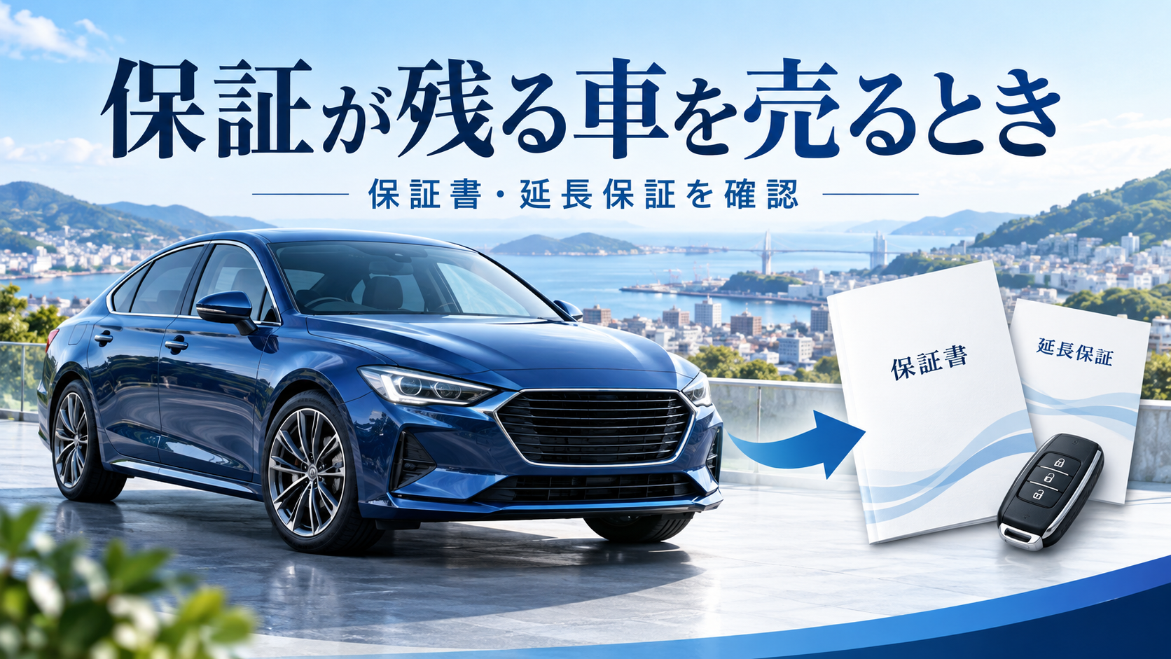 メーカー保証や延長保証が残っている車を売るとき｜保証書の渡し方と延長保証の解約を確かめる順番