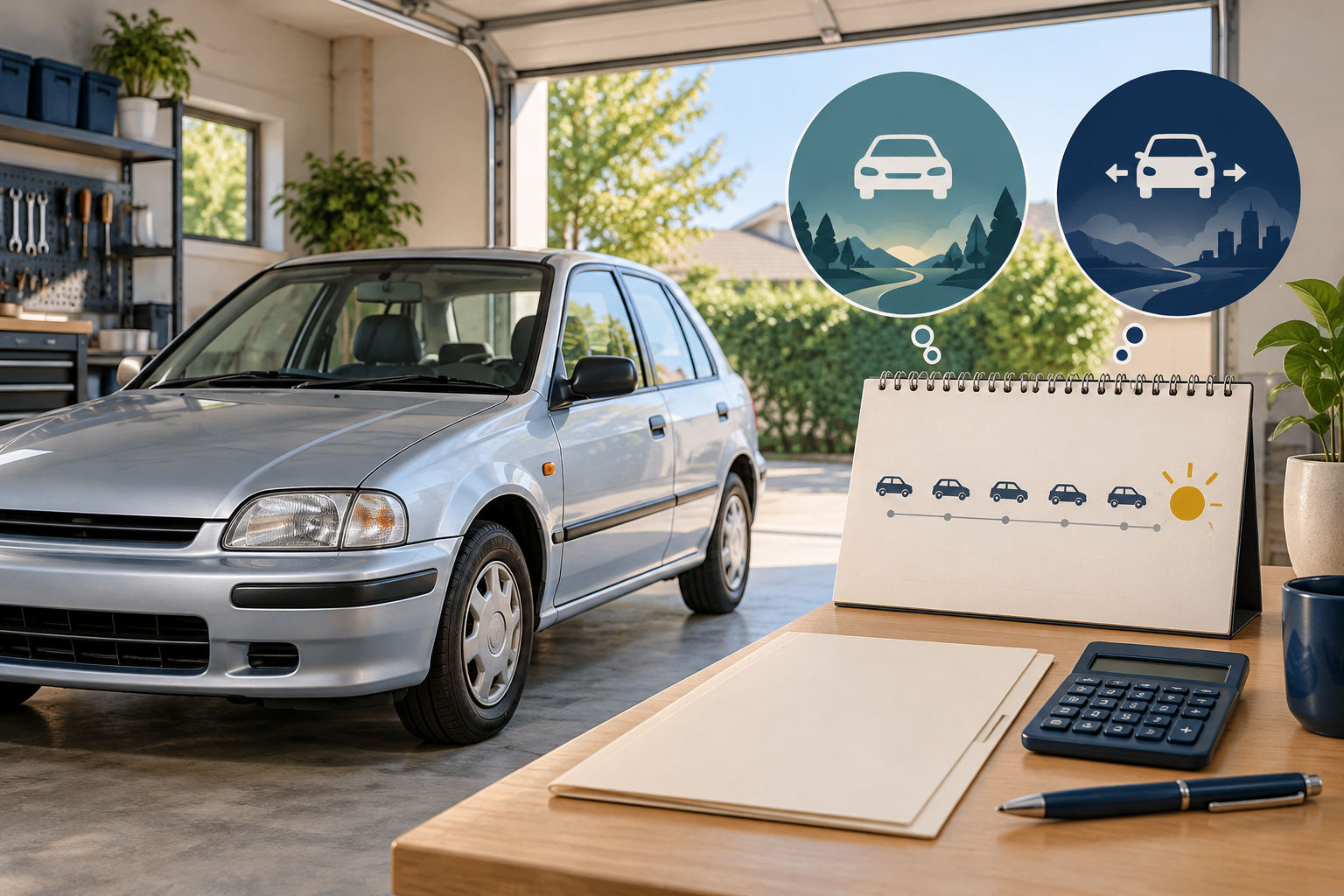 初度登録から13年が近い車は今のうちに売る？長崎で自動車税・重量税が上がる時期を確かめてから決める順番
